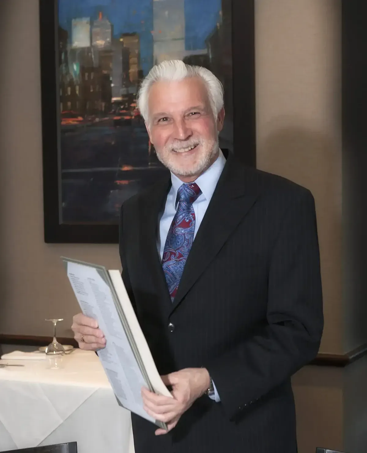 Michael Coughlin, founder of 240 Union, in the dining room in Lakewood, Colorado